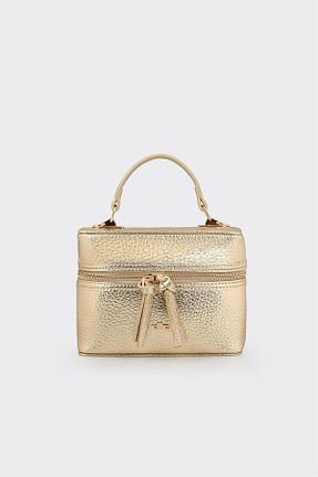 کیف دستی طلائی زنانه پارچه ای Elle - کد 904275066