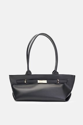 کیف دوشی مشکی زنانه چرم مصنوعی mathilda store - کد 900087661