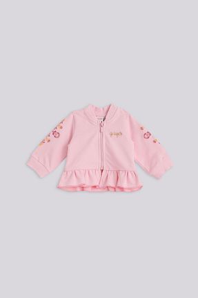 سوئیشرت صورتی بچه گانه ساده Layette - کد 905559599