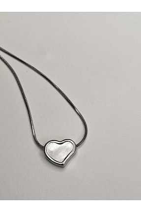 گردنبند استیل ( فولاد ) زنانه استیل (فولاد) stainles steel - کد 904310441