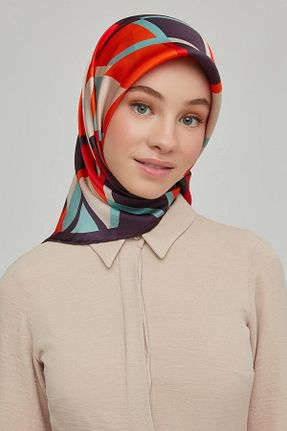 روسری زرشکی İpek Tivil Armine - کد 268728850