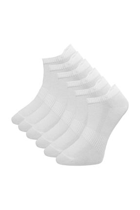 جوراب سفید زنانه پنبه ای DuraSocks - کد 730890892