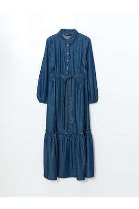 لباس حجاب آبی زنانه رگولار LC Waikiki - کد 905644168