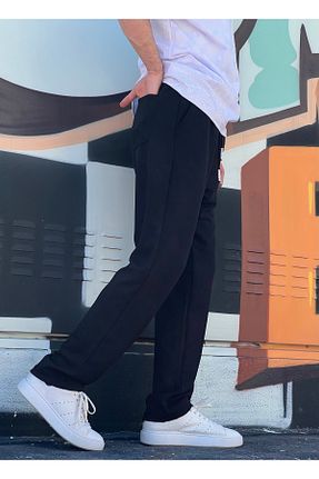 شلوار مشکی زنانه پارچه ElitWear - کد 899725067