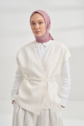روسری صورتی پلی استر ARMANDA - کد 904354052