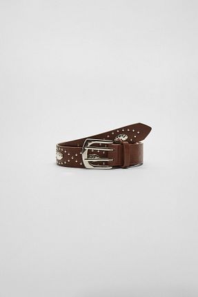 کمربند قهوه ای زنانه پلی اورتان Stradivarius - کد 904412403