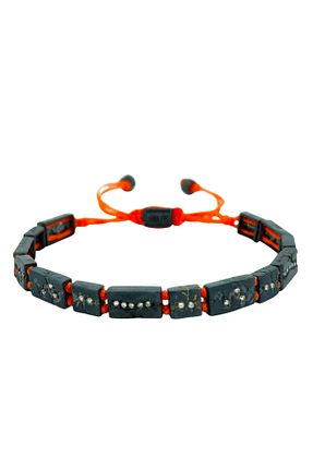 دستبند جواهر مشکی زنانه زیرکن Juju - کد 728747079