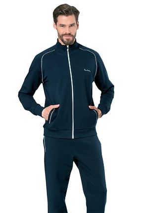 ست کرمکن اسپرت سرمه ای مردانه پنبه ای Pierre Cardin - کد 905729815