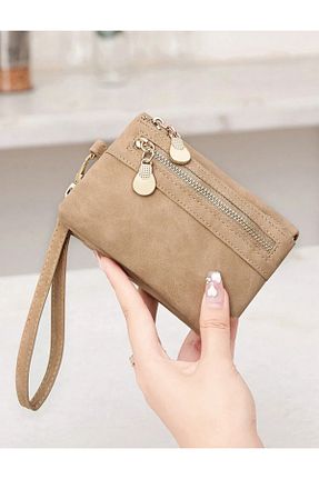 کیف پول بژ زنانه ابعاد کوچک rinkadoll - کد 904714440