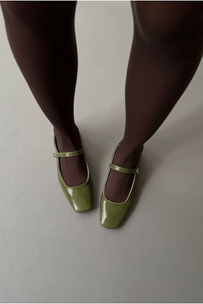 بابت خاکی زنانه چرم مصنوعی Mupa Shoes - کد 904422648
