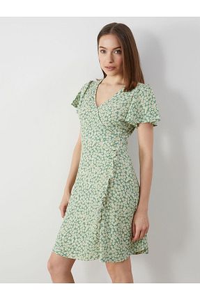 لباس سبز زنانه پنبه پلی استر LC Waikiki - کد 904476210