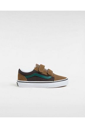 کفش اسنیکر قهوه ای بچه گانه کنواس Vans - کد 904436553