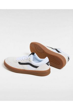 کفش اسنیکر سفید زنانه بند دار Vans - کد 905738892