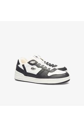 کفش اسنیکر سفید مردانه بند دار Lacoste - کد 869681105