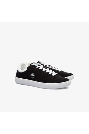 کفش اسنیکر مشکی مردانه بند دار Lacoste - کد 867533945
