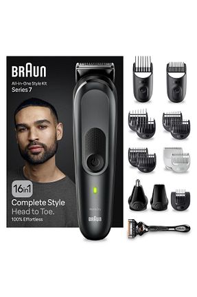 ماشین اصلاح صورت مشکی Şarjlı Braun - کد 752833989