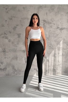ساق شلواری مشکی زنانه بافتنی BYB - کد 904449386