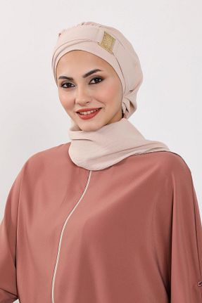 شال بژ زنانه Aisha