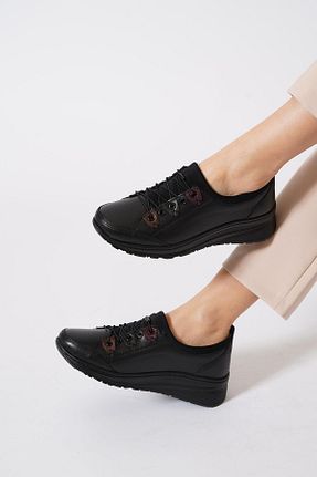 کفش کژوال مشکی زنانه پاشنه کوتاه (1 - 4 سانتی متر) Moda Pie - کد 905752378