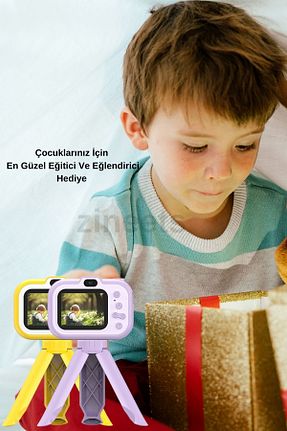 دوربین عکاسی دیجیتال صورتی Zineets - کد 904192453