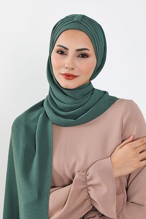 شال سبز زنانه Aisha