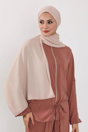 شال طوسی زنانه Aisha