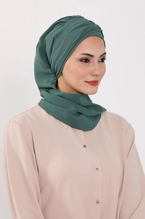 شال سبز زنانه Aisha