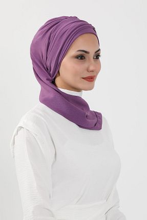 شال بنفش زنانه Aisha