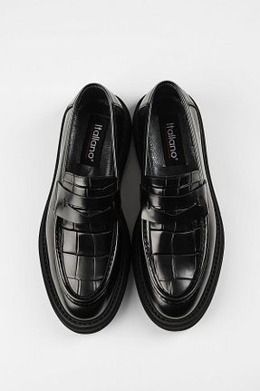 کفش کژوال مشکی مردانه پاشنه کوتاه (1 - 4 سانتی متر) ByItallanoshoes - کد 904484357