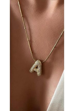 گردنبند استیل ( فولاد ) طلائی استیل ضد زنگ GULSEN COLLECTION - کد 904481652
