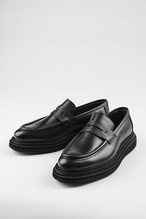 کفش کژوال مشکی مردانه پاشنه کوتاه (1 - 4 سانتی متر) ByItallanoshoes - کد 904484605