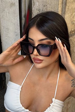 عینک آفتابی مشکی زنانه 54 Zzla - کد 904493143