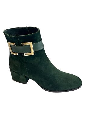 بوت / نیم بوت سبز زنانه جیر TUFAN SHOES - کد 904486860