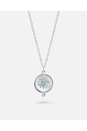 گردنبند نقره سفید زنانه 925 عیار MEKS JEWELS - کد 904516977