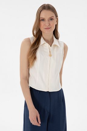 پیراهن بژ زنانه رگولار U.S. Polo Assn. - کد 904515340