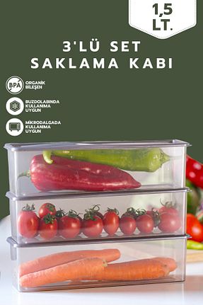 ظرف نگهداری طوسی پلاستیک Genel Markalar - کد 166957307