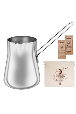 قهوه جوش طوسی استیل ضد زنگ copperloom - کد 856868686