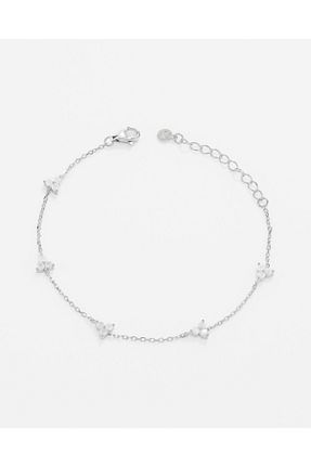 دستبند نقره سفید زنانه 925 عیار MEKS JEWELS - کد 904527538
