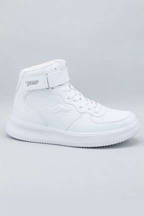 کفش اسنیکر سفید زنانه چسبی SPORT SHOES CENTER - کد 921605103