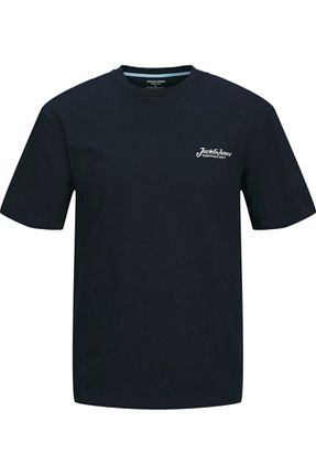 تیشرت سرمه ای مردانه رگولار Jack & Jones - کد 899570278