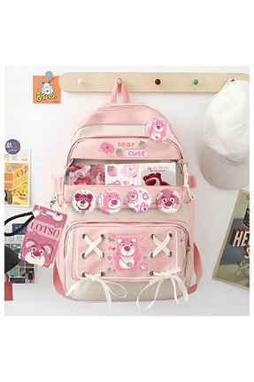 کوله پشتی صورتی بچه گانه KumOziShop - کد 905799352