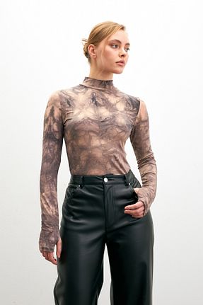 بادی بژ زنانه یقه نیم ماهیگیر Bipantolon - کد 904550884