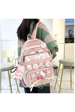 کوله پشتی صورتی بچه گانه KumOziShop - کد 905653096