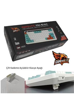 کیبورد گیمر سفید GAMİNGTECH - کد 857938540