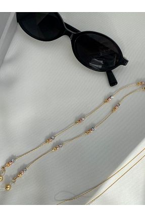 اکسسوری عینک طلائی زنانه Twinssis Accessories - کد 904580978