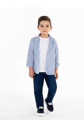 پیراهن آبی بچه گانه رگولار Civil Boys - کد 812730280