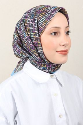 دستمال گردن زرشکی پنبه ای Eşarppark - کد 904624104