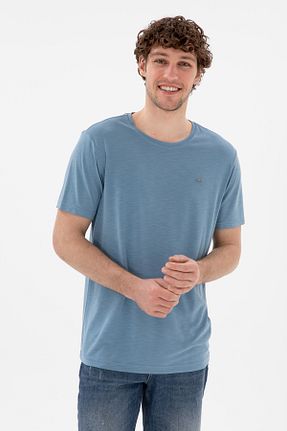 تیشرت آبی مردانه رگولار U.S. Polo Assn. - کد 904615301