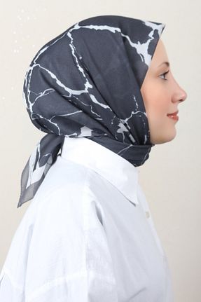 دستمال گردن زرشکی پنبه ای Eşarppark - کد 904625081