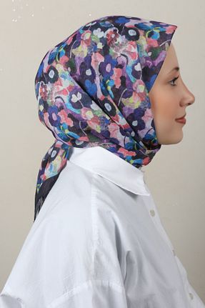دستمال گردن زرشکی پنبه ای Eşarppark - کد 904623205